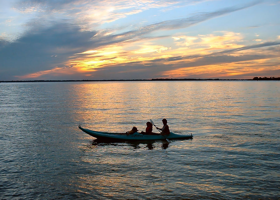 image of people on canoe