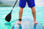 Image of a person paddleboarding