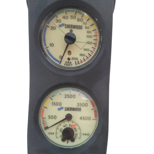 Sherwood 3 Gauge Dive Console