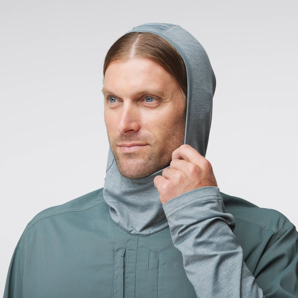 NRS Men's Silkweight Hybrid Hoodie 2 Color Variations S-2XL
