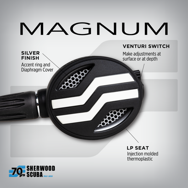 Sherwood Scuba Magnum Pro Regulator Yoke