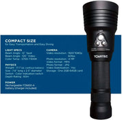 TOVATEC MERA Dive Light/Camera (MERA1080)