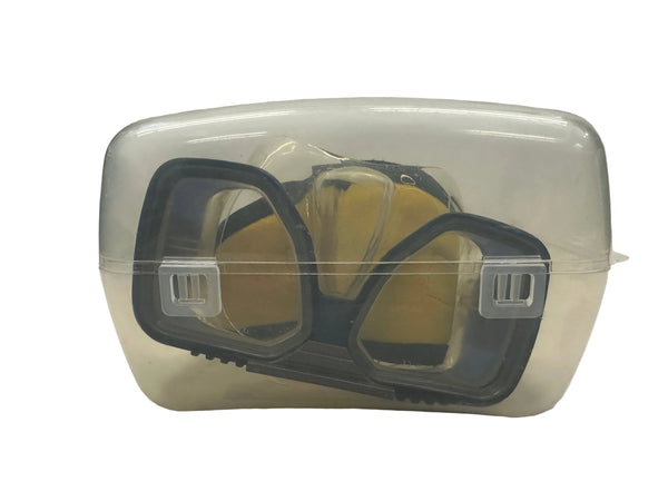 US Divers Blue Dive Mask with Plastic Case