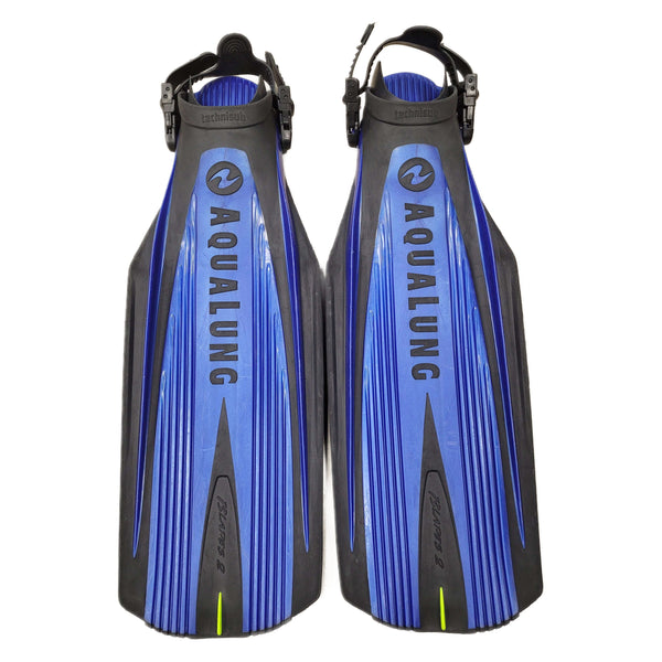 AquaLung Blades 2 Dive Fins Blue "ML"