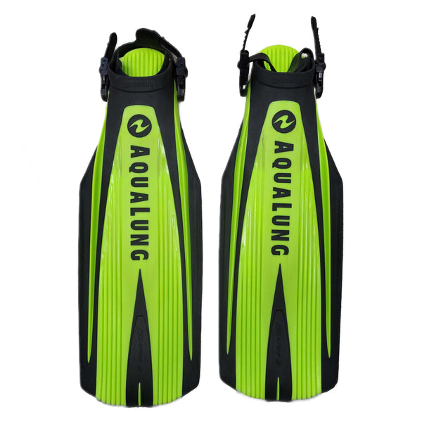 AquaLung Blades 2 Dive Fins Yellow "ML"