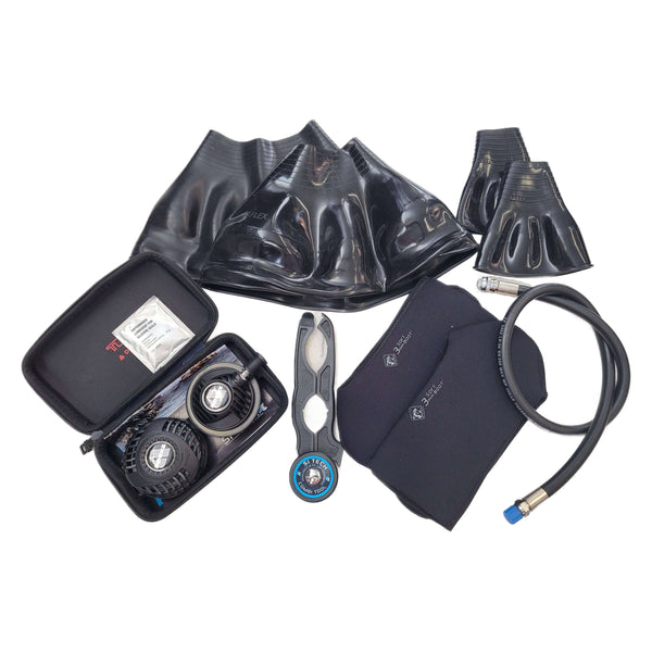 AquaLung Fusion Bullet Drysuit Total Package w/ Extra's "S"