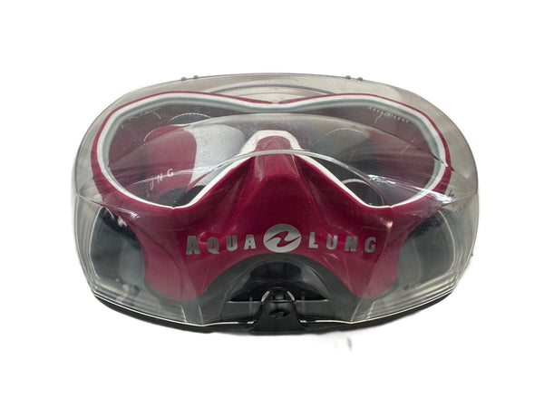Aqualung Pink Plazma Dive Mask with Plastic Case