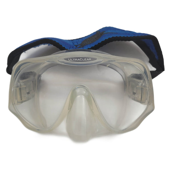 Atomic Aquatics Frameless Ultra Clear Dive Mask and Case