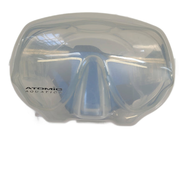 Atomic Aquatics Frameless Ultra Clear Dive Mask and Case