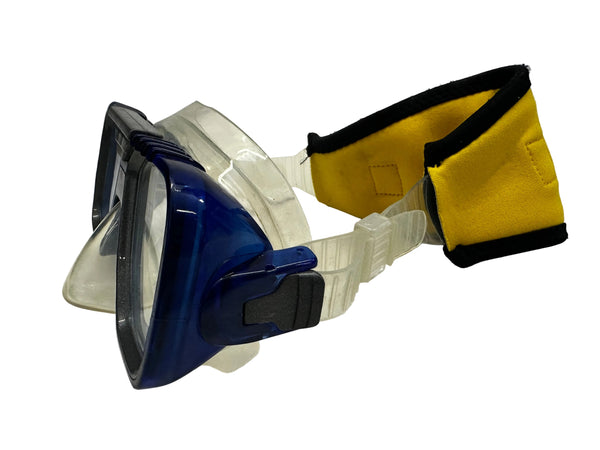 US Divers Blue Dive Mask with Plastic Case