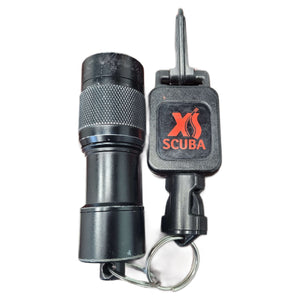 Big Blue AL-1 x 5 LED 350 Lumen Dive Light and Retractor