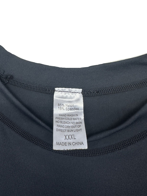 Black Swim Shirt "3XL"