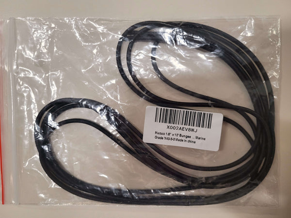 Huduo 1/8"x 10"Bungee Marine Grade