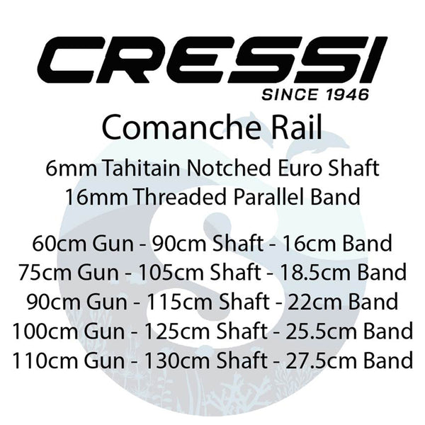 Cressi Comanche Rail Speargun