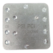 Pitting Plate for Cylinder Inspections (D.E.R.P)