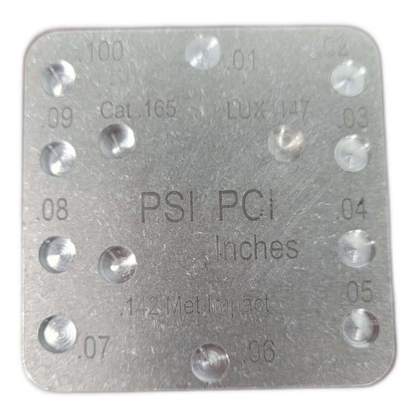 Pitting Plate for Cylinder Inspections (D.E.R.P)
