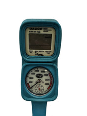 Dacor Teal Analog Pressure Gauge &Digital Information Center 'AS IS'