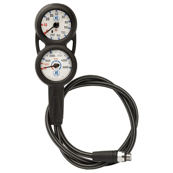 XS Scuba QuikVu Pressure &Depth Gauge