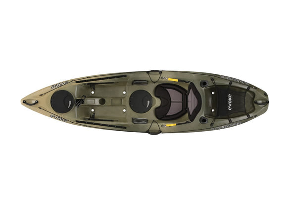 Evoke Navigator 100 Sit-on Fishing Kayak - Eastern Sports
