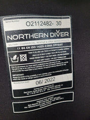 Northern Diver Dive Master Drysuit, Hood &Bag "M"