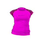 Akona Women's Short Sleeve Sun Shirt Magenta Or Tiffany