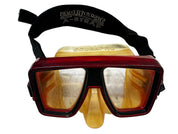 ScubaPro Vintage Dive Mask Red/Black