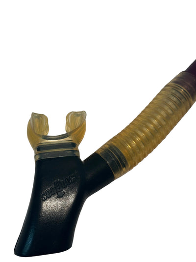 SeaQuest Purple SideDraft Dry Snorkel