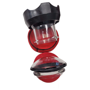 Set of 2 Ikelite Dome Ports "As Is"