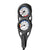 Sherwood Analog Console Depth &Pressure Gauge