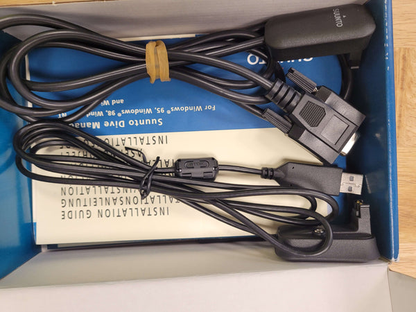 Suunto Cobra Dive Computer USB Cable, Manual, Case