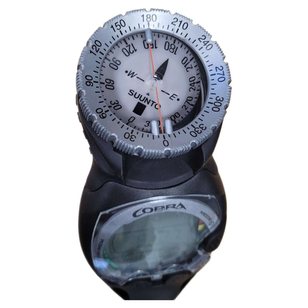 Suunto Cobra Dive Computer, Compass, QD and Case