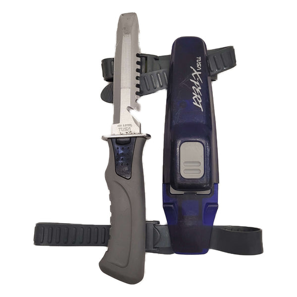 Tusa SS X-Pert Dive Knife and Sheath