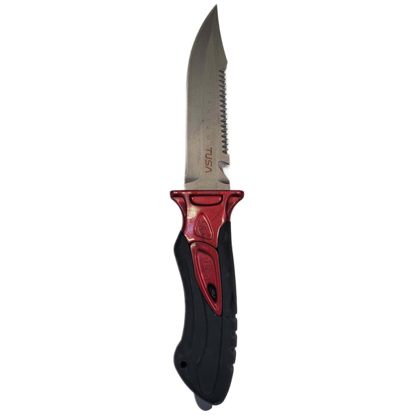 Tusa X-Pert Titanium Dive Knife and Sheath