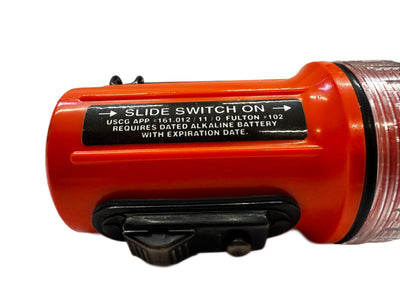 U.S. Fulton Wauseon, O. Emergency Survival Beacon Dive Light TESTED