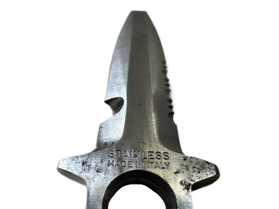 Vintage Stainless Steel Blunt Tip Dive Knife