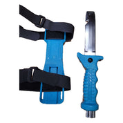 Wenoka SS Sea Style Dive Knife Blunt Tip wth Sheath
