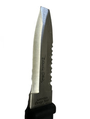 Wenoka Deep Sea 304 SS Blackie Collins Blunt Tip Dive Knife