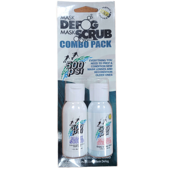 image of defog scrub combo pack