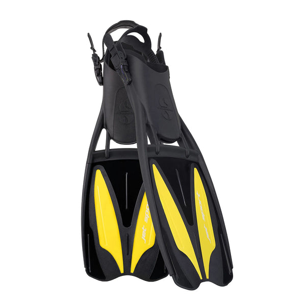 Scubapro Jet Sport Open Heel Dive Fins Yellow "XL"