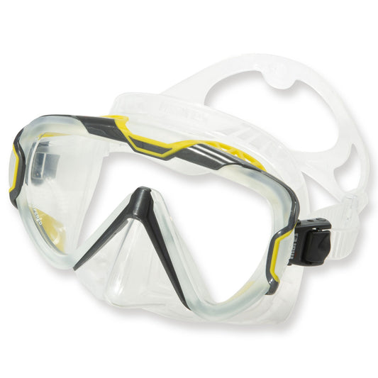 Mares Pure Wire Dive Mask Grey/Yellow/Clear