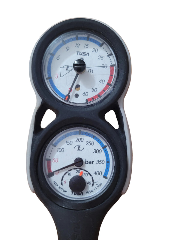 Tusa Dive Gauge Console SPG &Depth