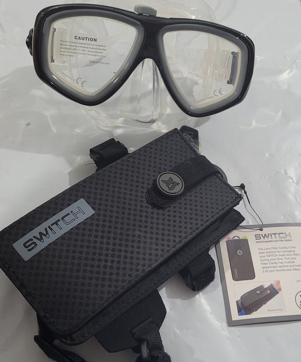 XS Scuba Switch Dive Mask with 3 Lens Filters