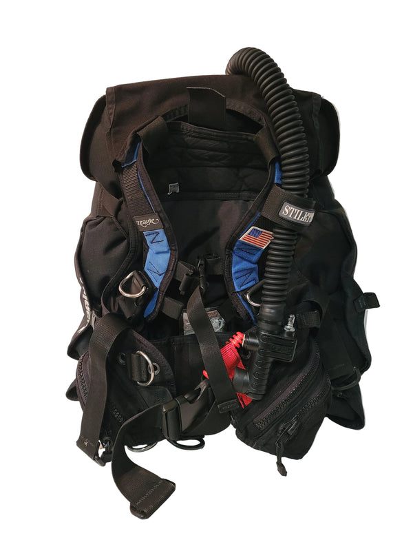 Zeagle Stilletto BCD Blue Trim