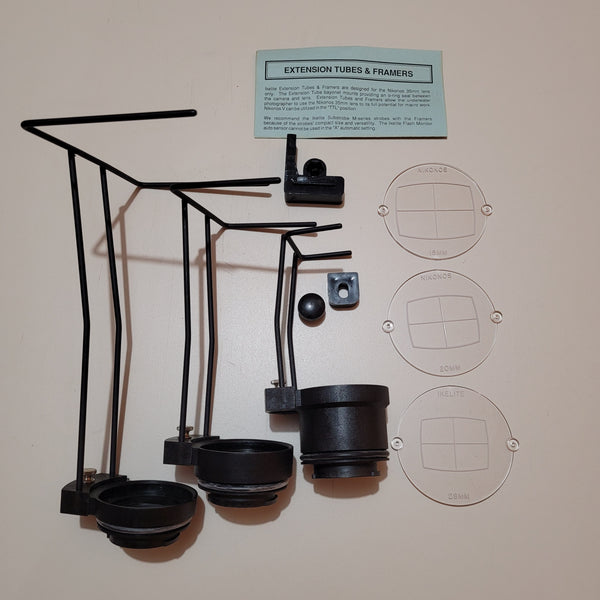 Nikonos Ikelite Viewfinders and Ext Tubes for Nikonos 35mm