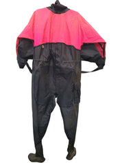 O.S. Systems Pink/ Black Drysuit &Bag
