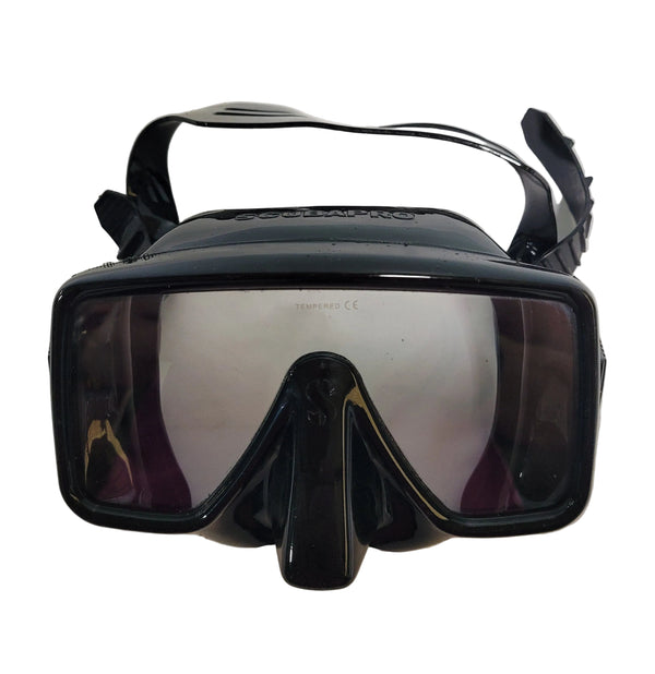 ScubaPro Frame less Black Silicone Dive Mask