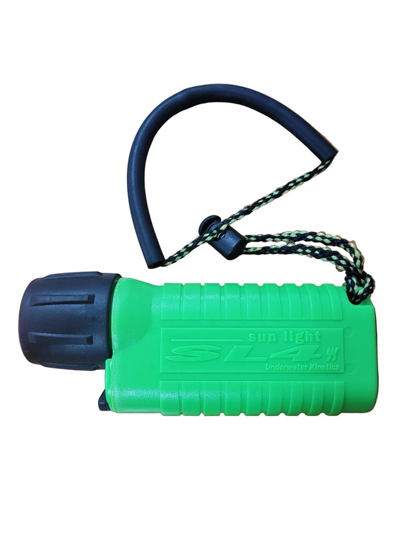 UK Sun Light SL4 Green Dive Light