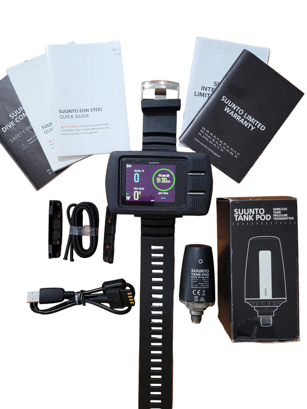Suunto Eon Steel Dive Computer and Tank Pod