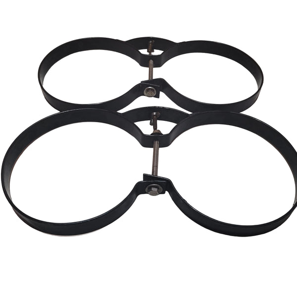 Twin Tank Bands for Doubles Set 8"Diameter