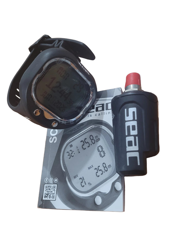 Seac Screen Dive Computer with LED Tank Probe